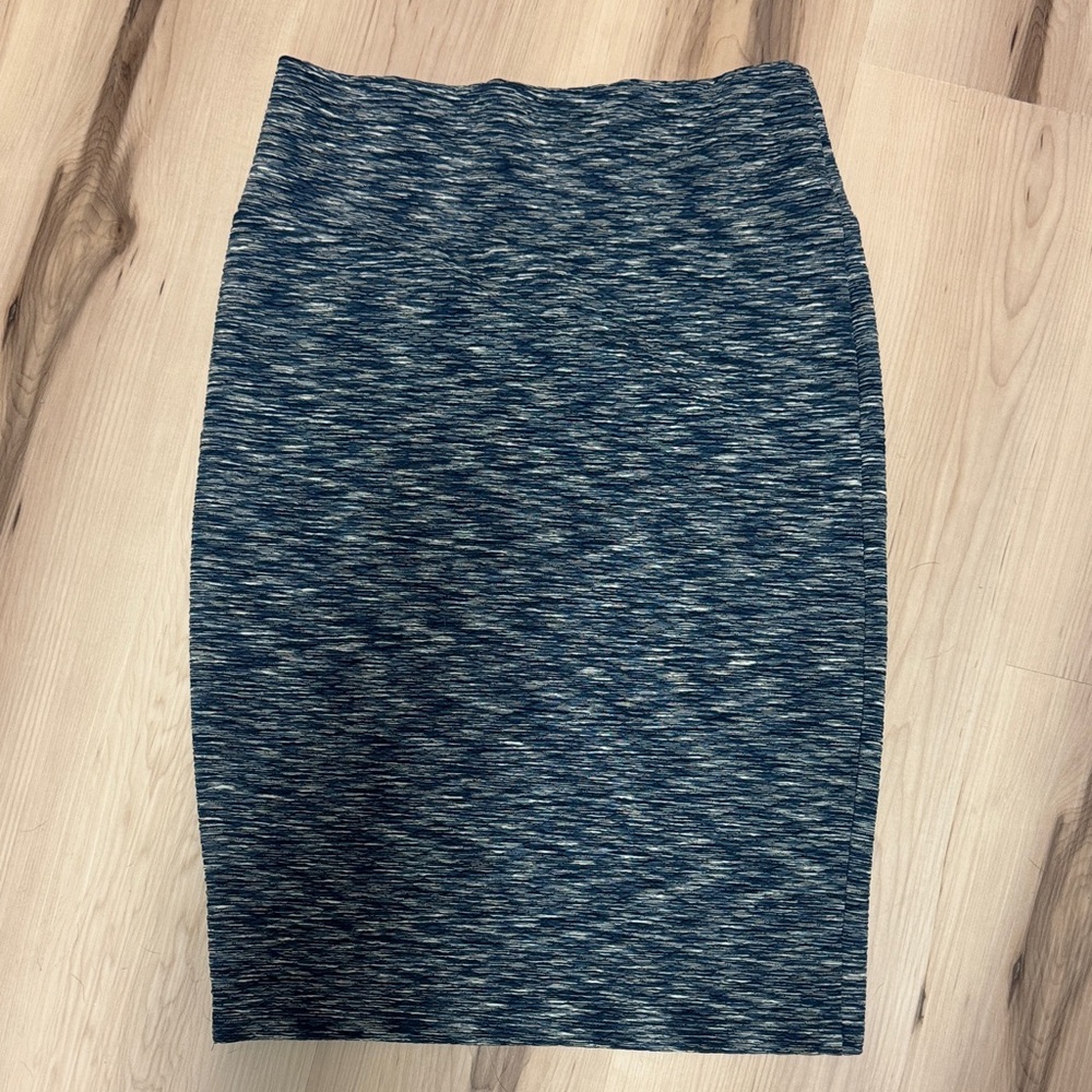 LuLaRoe, Cassie Skirt - Elegant Blue Pencil Skirt